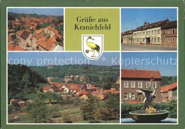 Kranichfeld Kirchturm Erholungsheim Meininger Hof O