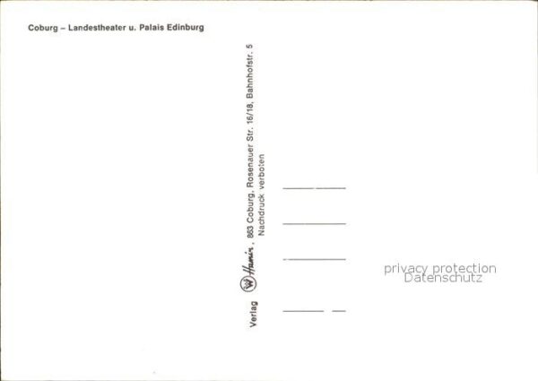 Coburg Landestheater Palais Edinburg – Bild 2