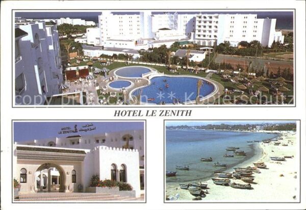 Hammamet Hotel Le Zenith Swimmingpool Strandpart