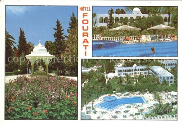 Hammamet Hotel Fourati Swimmingpool Pavillon