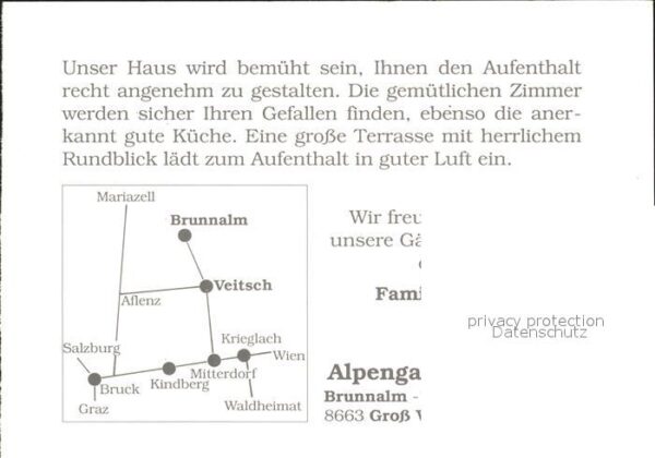 Gross Veitsch Alpengasthof Scheikl – Bild 2