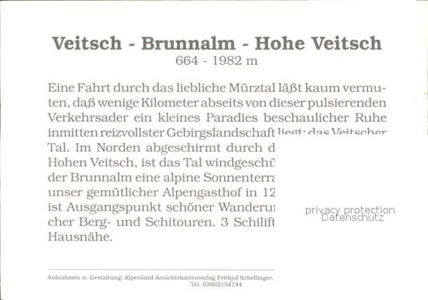 Veitsch Brunnalm Gastraum Terrasse – Bild 2