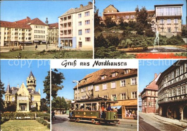 Nordhausen Thueringen Rautenstrasse Gaststätte Stadt Terrasse