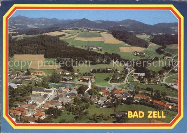Bad Zell Radonheilbad Fliegeraufnahme