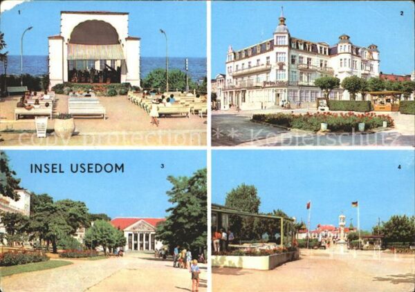 Usedom Konzertpavillon Erholungsheim Glückauf