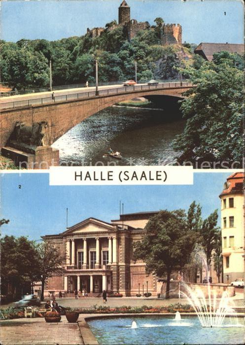 Halle Saale Burg Giebichenstein Theater des Frieden