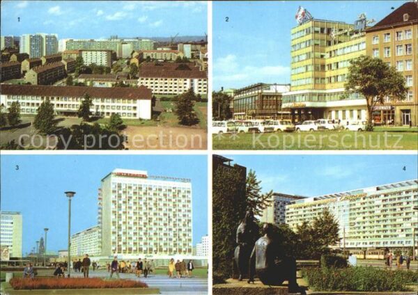 Dresden Hochhaus Parkstrasse Postplatz Interhot