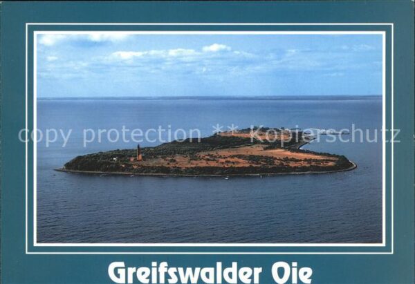 Greifswald Mecklenburg Vorpommern Greifswalder Oie Fliegeraufnahme
