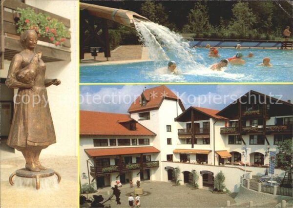 Griesbach Bad Thermalbad Brunnenplatz Gänseliesel