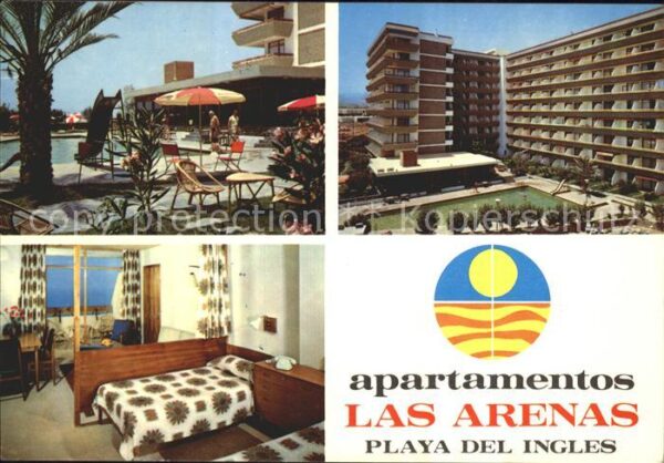 Playa del Ingles Apartamentos Las Arenas Swimmingpool Zi