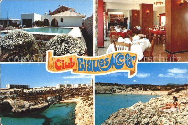 Calas de Mallorca Club Blaues Meer Swimmingpool Gastraum