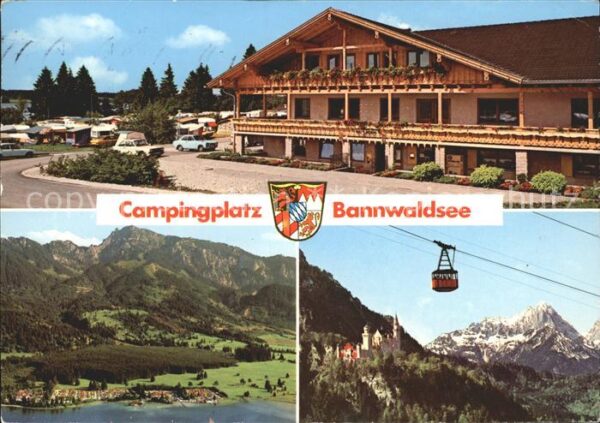 Schwangau Campingplatz Bannwaldsee Luftseilbahn