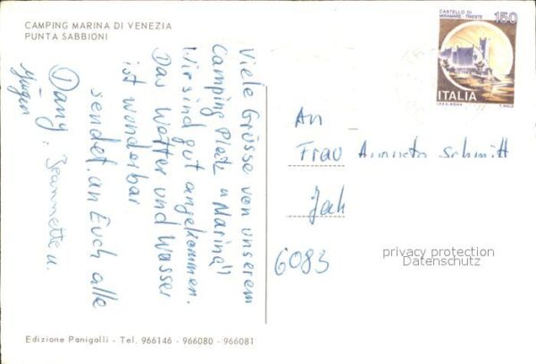 Punta Sabbioni Camping Marina di Venezia Strand Tennis – Bild 2