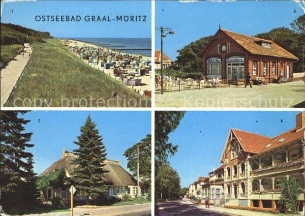 Graal-Mueritz Ostseebad Strandpartie Milchbar Seestern Prod Gen