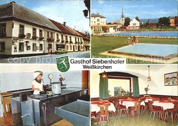 Weisskirchen Steiermark Gasthof Fleischhauerei Schwimmbad Gastr