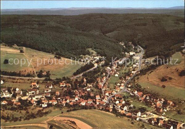 Mespelbrunn Hessenthal Fliegeraufnahme