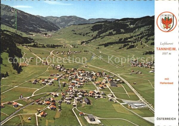 Tannheim Tirol mit Zöblen und Kuhgundkopf Fliegeraufna