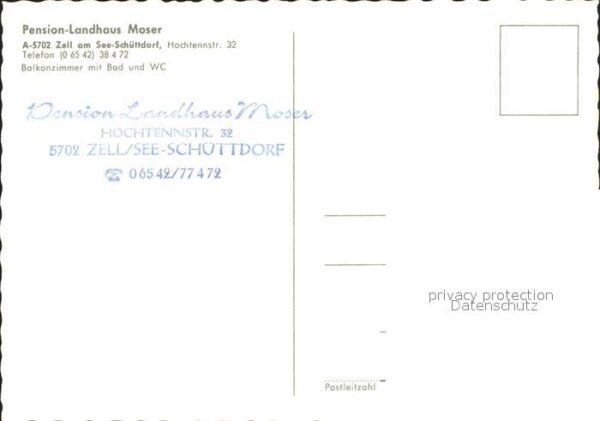 Zell See Pension Landhaus Moser Balkonzimmer Gas – Bild 2