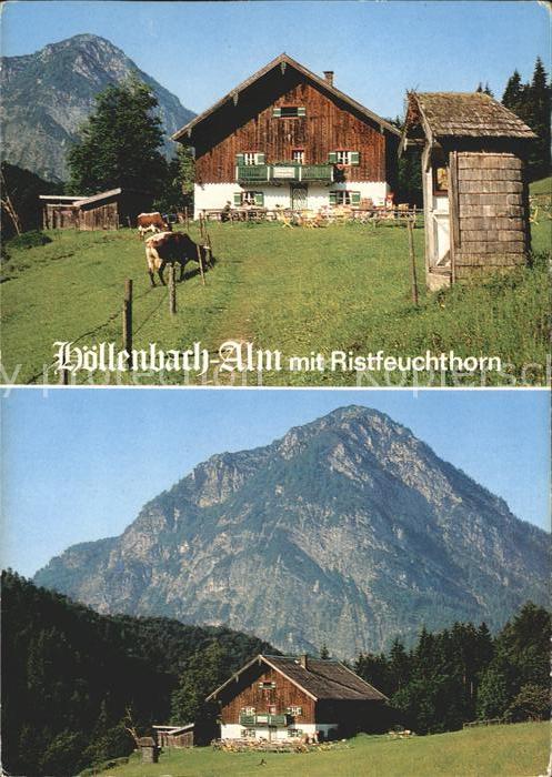 Schneizlreuth Höllenbach Alm mit Ristfeuchthorn