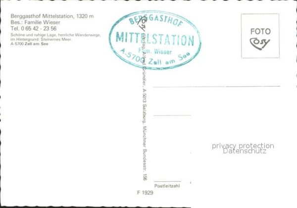Zell See Berggasthof Mittelstation – Bild 2