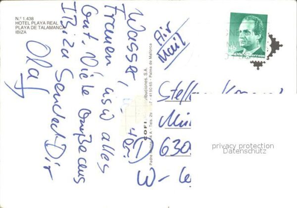 Ibiza Islas Baleares Hotel Playa Real Fliegeraufnahme – Bild 2