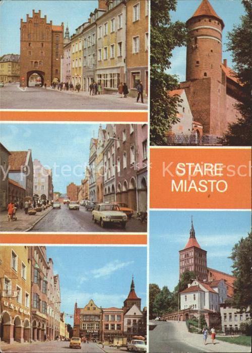 Olsztyn Allenstein Gotycka Wysoka Brama w Zamekbaszta naro