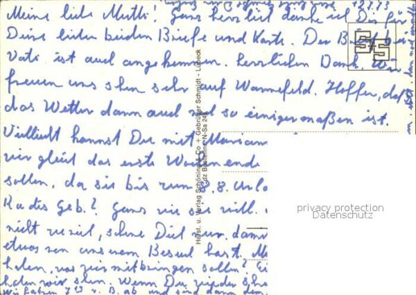 Neustadt Saale Franken Sanatorium Gastraum Speisesaal – Bild 2