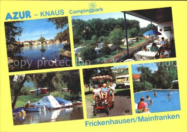 Frickenhausen Main Azur Knaus Campingpark Bootsliegeplatz