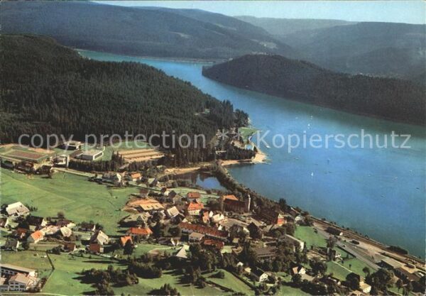 Schluchsee Fliegeraufnahme