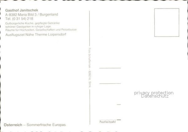 Burgenland Oesterreich Gasthof Janitschek Gaststube Theke Pano – Bild 2
