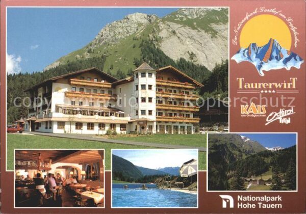 Kals Grossglockner TaurerwirtT Nationalpark Gasthof Schwim