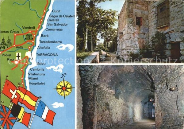 Tarragona Paseo Arqueologico y Galerias del Circo