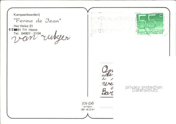 Heeze Kampeerboerderij Ferme de Jean Spielpla – Bild 2