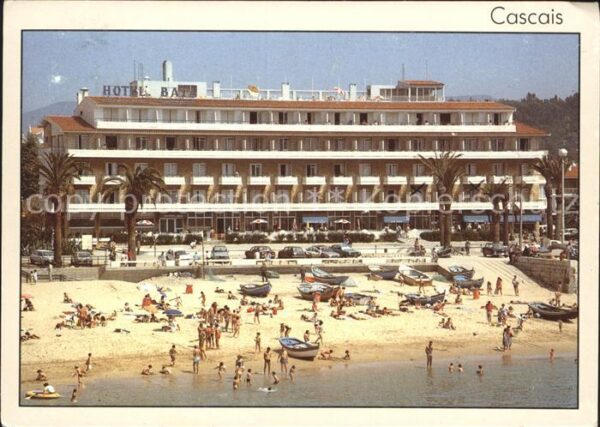 Cascais Fischerstrand mit Hotel Baia