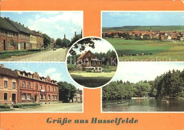 Hasselfelde Breite Str Panorama FDGB Erholungsheime