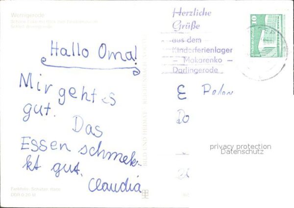 Wernigerode Harz Schöne Ecke mit Feudalmuseum und Schlos – Bild 2