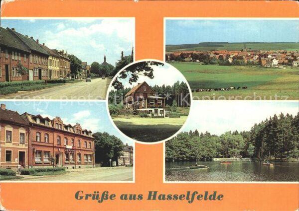 Hasselfelde Breite Str Panorama FDGB Erholungsheime