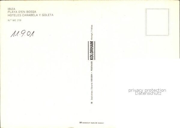 Ibiza Islas Baleares Playa d_en Bossa Hotels Carabela y Gole – Bild 2