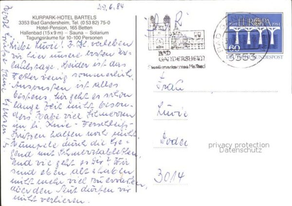 Bad Gandersheim Kurpark Hotel Bartels Hallenbad Tagungs – Bild 2