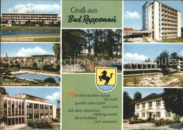 Bad Rappenau Kraichgau Sanatorium Sole Schwimmbad In