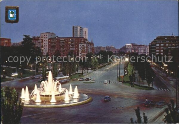 Madrid Spain Plaza de San Juan de la Cruz Paseo de l