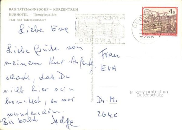 Bad Tatzmannsdorf Burgenland Kurzentrum Kurhotel Speisesaal Zimmer T – Bild 2