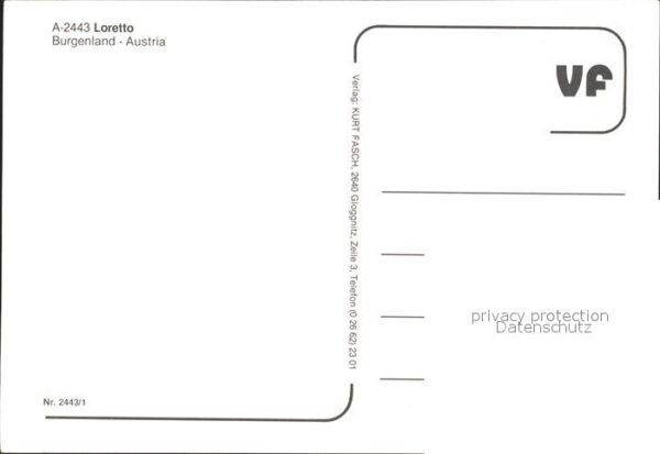 Loretto Burgenland Dorfmotive Bildstock Kirche Inneres – Bild 2