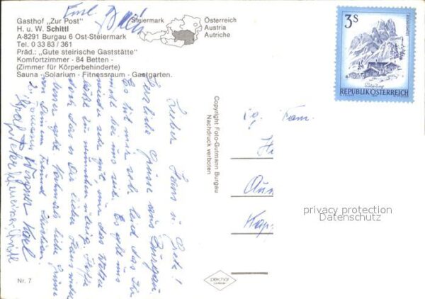 Burgau Steiermark Gasthof Zur Post Schwimmbad Gasthof Mei – Bild 2