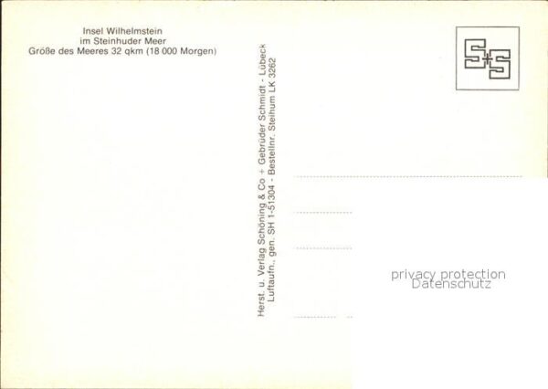 Insel Wilhelmstein im Steinhuder Meer Fliegeraufnahme – Bild 2