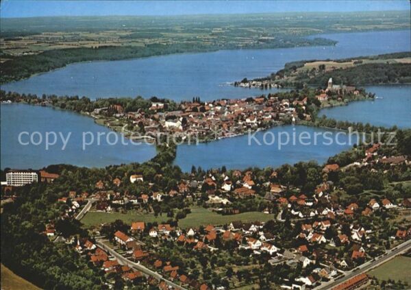 Ratzeburg Inselstadt Fliegeraufnahme