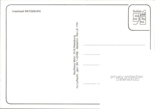 Ratzeburg Inselstadt Fliegeraufnahme – Bild 2