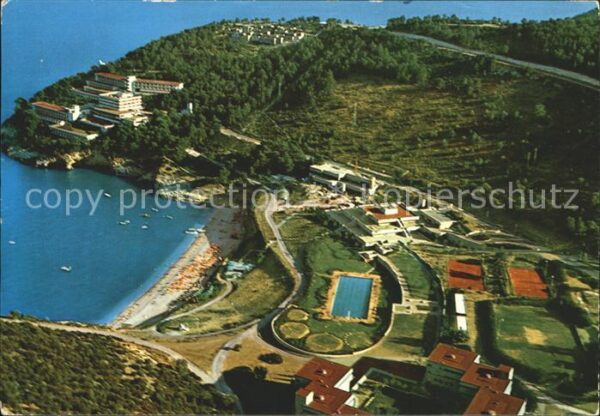 Vieste Foggia Hotel Pugnochiuso Fliegeraufnahme