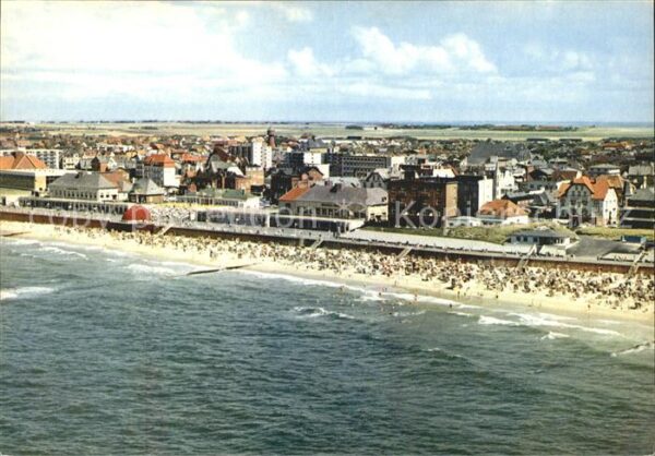Westerland Sylt Fliegeraufnahme
