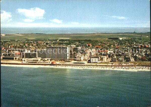Westerland Sylt Fliegeraufnahme